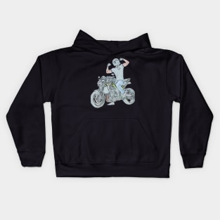 Gym rat & Biker tee Kids Hoodie